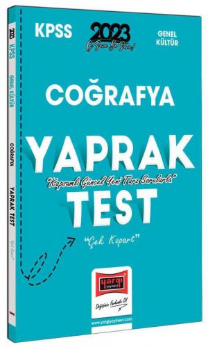 Coğrafya Çek Kopart Yaprak Test ANKA Fotokopi