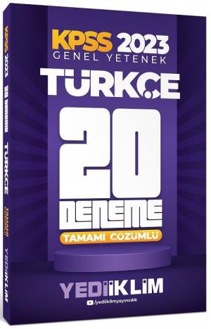 Türkçe Tamamı Çözümlü 20 Deneme