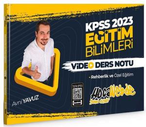 Rehberlik ve Özel Eğitim Video Ders Notları ANKA Fotokopi