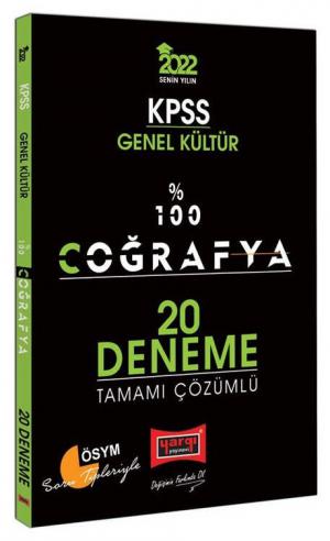 %100 COĞRAFYA 20 ÇÖZÜMLÜ DENEME