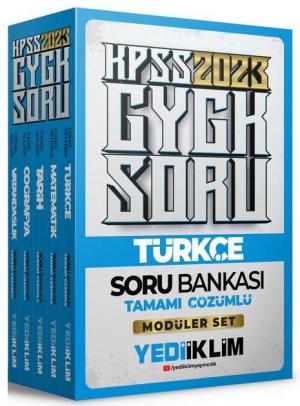 Coğrafya Tamamı Çözümlü Soru Bankası (Modüler Set)
