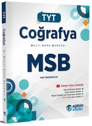 TYT Coğrafya MSB Multi Soru Bankası Video Çözümlü ANKA Fotokopi