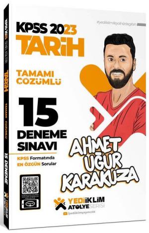 Atölye Serisi Tarih Tamamı Çözümlü 15 Deneme Sınavı ANKA Fotokopi