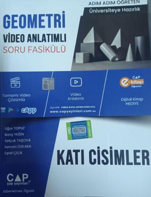 GEOMETRİ VİDEO ANLATIMLI SORU FASİKÜLÜ KATI CİSİMLER ANKA Fotokopi