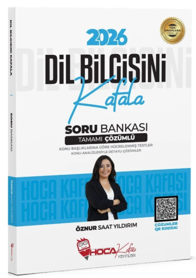 2026 Dil Bilgisini Kafala Soru Bankası Çözümlü - Öznur Saat Yıldırım Hoca Kafası Yayınları ANKA Fotokopi