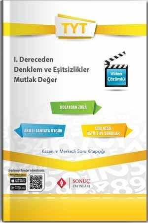 TYT 1. Dereceden Denklem ve Eşitsizlikler Mutlak Değer Sonuç Yayınları ANKA Fotokopi