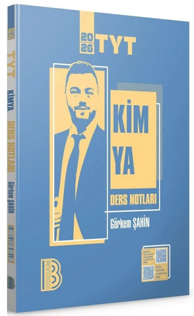 2026 YKS TYT Kimya Ders Notları Görkem Şahin Benim Hocam Yayınları ANKA Fotokopi