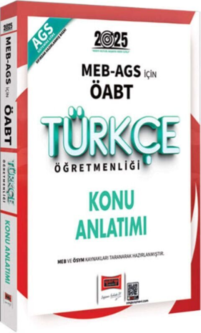 2025 MEB AGS ÖABT Türkçe Öğretmenliği Konu Anlatımı Yargı Yayınları ANKA Fotokopi