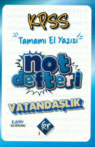 VATANDAŞLIK NOT DEFTERİ TAMAMI EL YAZISI ANKA Fotokopi