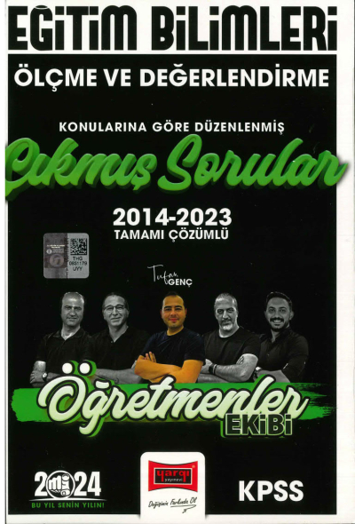 ÖLÇME VE DEĞERLENDİRME 2014-2023 TAMAMI ÇÖZÜMLÜ ÇIKMIŞ SORULAR (ÖĞRETMENLER EKİBİ) ANKA Fotokopi