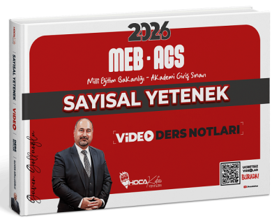 2026 MEB-AGS Sayısal Yetenek Video Ders Notları Güven Göllüoğlu Hoca Kafası Yayınları ANKA Fotokopi