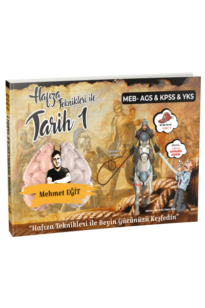 2025 MEB AGS KPSS YKS Hafıza Teknikleri İle Tarih-1 Mehmet Eğit ANKA Fotokopi