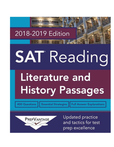 SAT Reading: Literature and History, 2018-2019 Edition ANKA Fotokopi