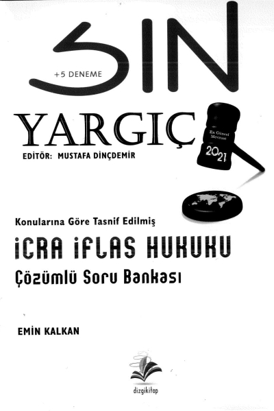 YARGIÇ İCRA İFLAS HUKUKU ÇÖZÜMLÜ SORU BANKASI