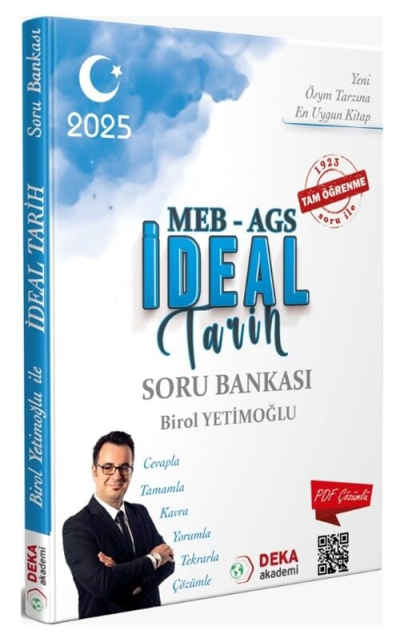 2025 MEB-AGS İdeal Tarih Soru Bankası Çözümlü Deka Akademi Yayınları ANKA Fotokopi