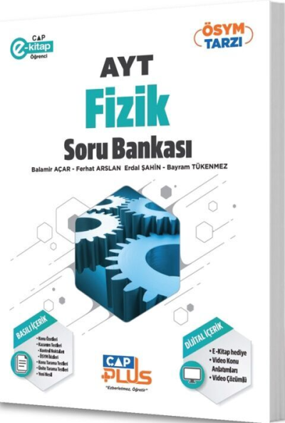AYT Fizik Plus Soru Bankası Çap Yayınları ANKA Fotokopi