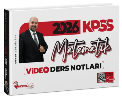 2026 KPSS Matematik Video Ders Notları - Güven Göllüoğlu Hoca Kafası Yayınları ANKA Fotokopi