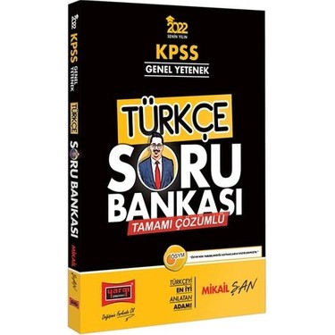 KPSS Genel Yetenek Tamamı Çözümlü Türkçe Soru Bankası ANKA Fotokopi
