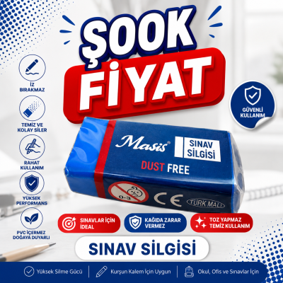 Masis Mavi Sınav Silgisi ANKA Fotokopi