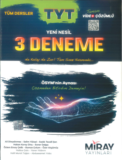 TYT YENİ NESİL 3 DENEME