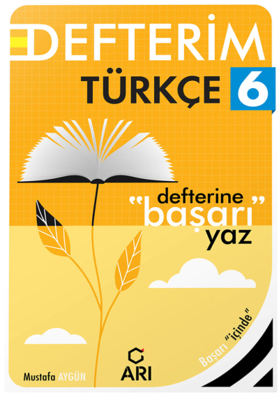 6. Sınıf Türkçe Defterim Arı Yayıncılık ANKA Fotokopi