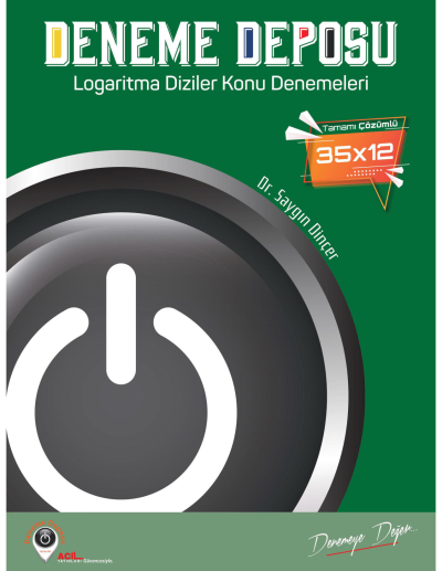 AYT Logaritma Diziler Konu Denemeleri Deneme Deposu Acil Yayınları ANKA Fotokopi