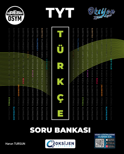TYT Türkçe Soru Bankası Oksijen Yayınları ANKA Fotokopi