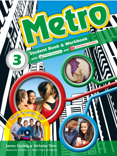 Metro 3 Student Book Workbook ANKA Fotokopi