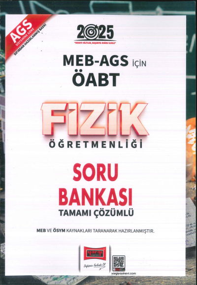 2025 MEB AGS ÖABT Fizik Öğretmenliği Soru Bankası Yargı Yayınları