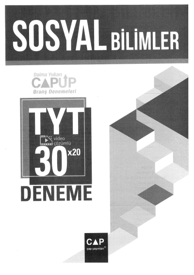 TYT Sosyal Bilimler 30 x 20 Up Deneme ANKA Fotokopi