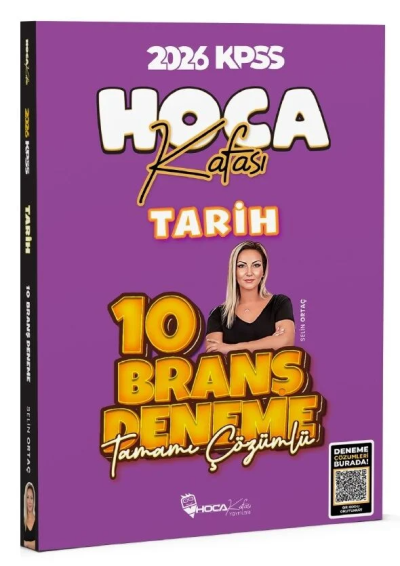2026 KPSS Tarih 10 Deneme Çözümlü Hoca Kafası Yayınları ANKA Fotokopi