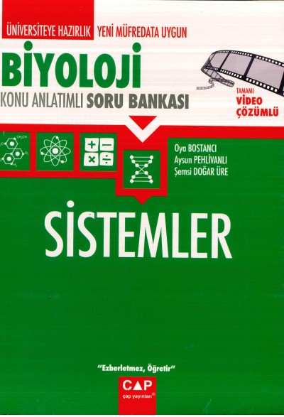 TYT-AYT BİYOLOJİ SİSTEMLER KONU ANLATIMLI SORU BANKASI