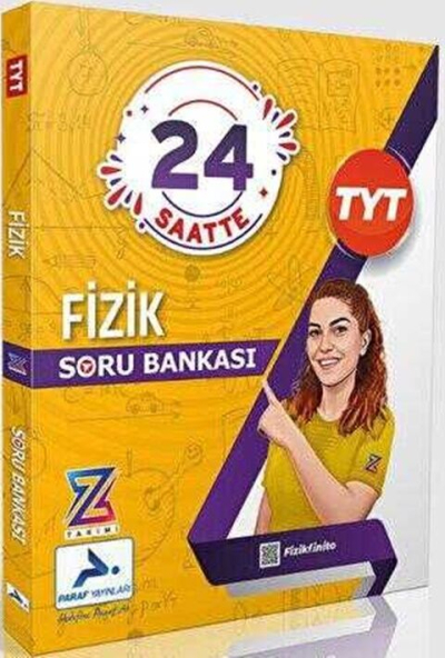 Z Takımı 24 Saatte TYT Fizik Soru Bankası PRF Paraf Yayınları ANKA Fotokopi