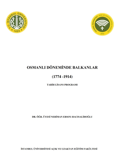 Osmanlı Döneminde Balkanlar (1774-1914) ANKA Fotokopi