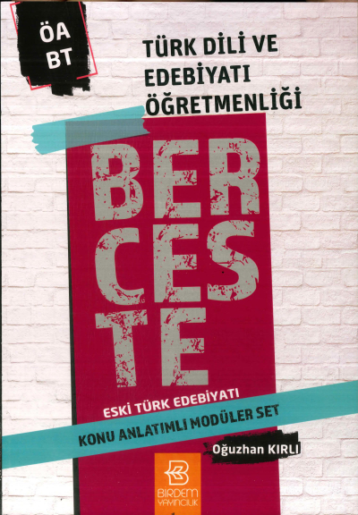 BERCESTE ESKİ TÜRK EDEBİYATI KONU ANLATIMLI MODÜLER SET ANKA Fotokopi