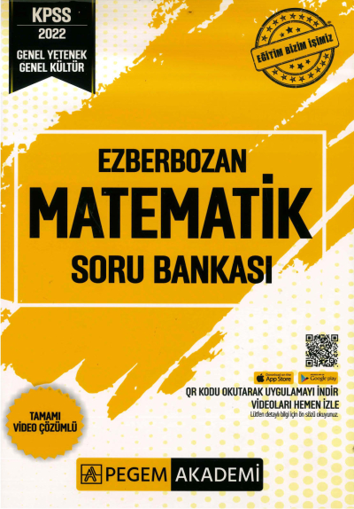 EZBERBOZAN MATEMATİK ÇÖZÜMLÜ SORU BANKASI ANKA Fotokopi