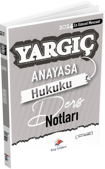 Dizgi Kitap 2024 Yargıç Anayasa Hukuku Ders Notları - Sosyal Aygün Dizgi Kitap ANKA Fotokopi