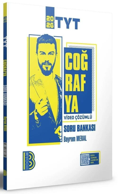 2026 YKS TYT Coğrafya Soru Bankası Çözümlü Bayram Meral Benim Hocam Yayınları ANKA Fotokopi