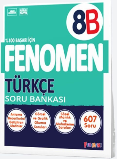 8. Sınıf LGS Türkçe Fenomen Soru Bankası Fenomen Kitap ANKA Fotokopi