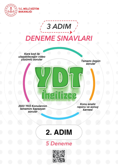 3 ADIM DENEME SINAVLARI YDT İNGİLİZCE 2. ADIM