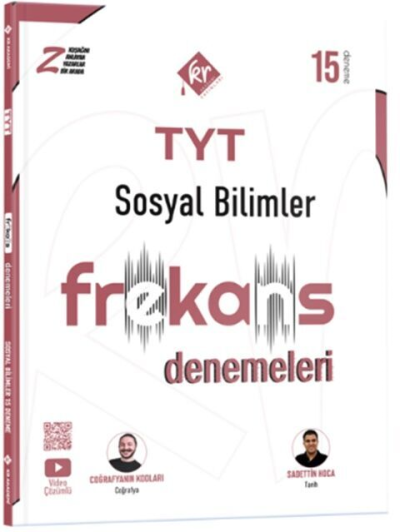2026 TYT Sosyal Bilimler 15 li Frekans Denemeleri KR Akademi