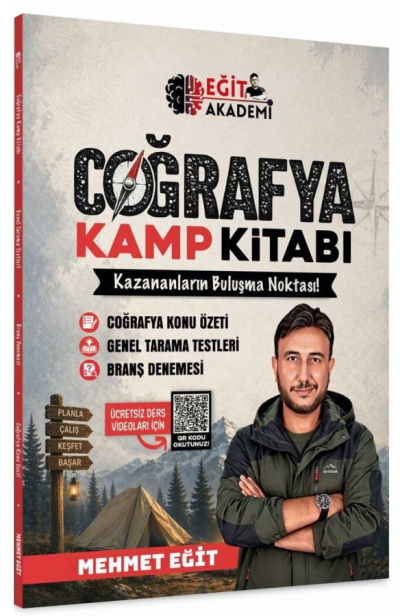 2026 MEB AGS KPSS Coğrafya Kamp Kitabı Eğit Akademi ANKA Fotokopi