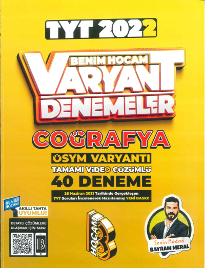 TYT COĞRAFYA VARYANT 40 DENEME