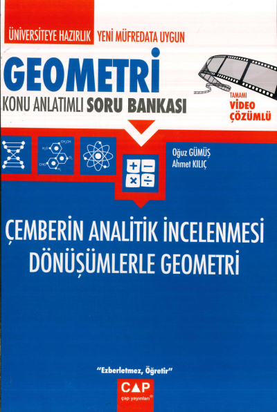 GEOMETRİ ÇEMBERİN ANALİTİK İNCELENMESİ DÖNÜŞÜMLERLE GEOMETRİ KONU ANLATIMLI SORU BANKASI ANKA Fotokopi