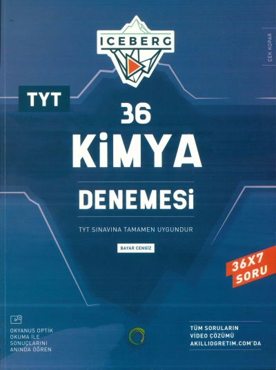 TYT Kimya Iceberg 36 Deneme Okyanus Yayınları ANKA Fotokopi