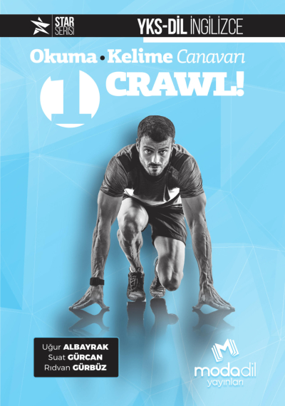 YKS Dil İngilizce Okuma Kelime Canavarı Crawl 1 Modadil Yayınları ANKA Fotokopi