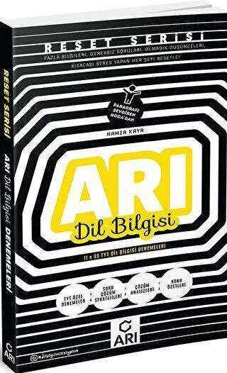 TYT Reset Serisi Dil Bilgisi Denemeleri Arı Yayıncılık