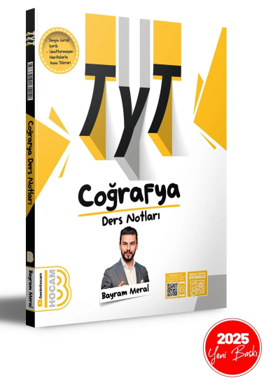 2025 TYT Coğrafya Ders Notları Benim Hocam Yayınları ANKA Fotokopi