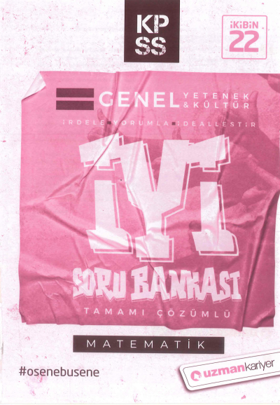 GY GK MATEMATİK İYİ ÇÖZÜMLÜ SORU BANKASI ANKA Fotokopi