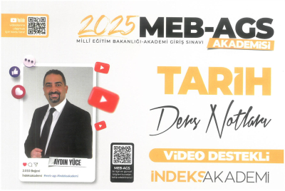 2025 MEB AGS Tarih Video Ders Notları İndeks Akademi Yayıncılık ANKA Fotokopi